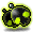 Rex's Green Earrings